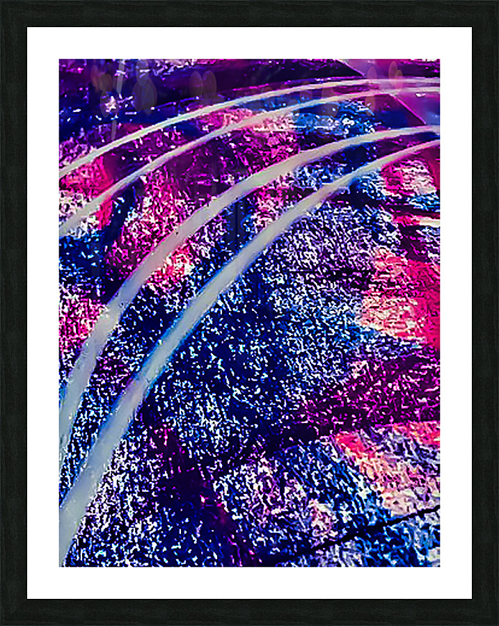 Light Bend Picture Frame print