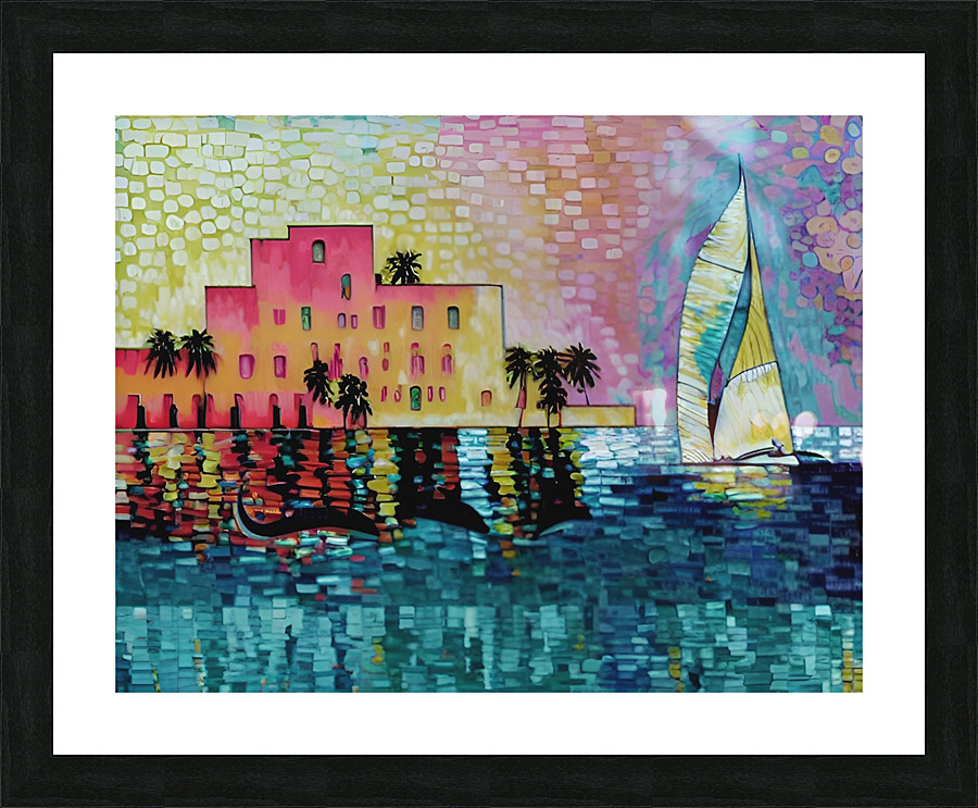 Port Royal Paradise Picture Frame print