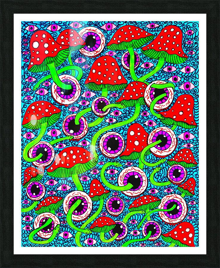 The Minds Eye Picture Frame print