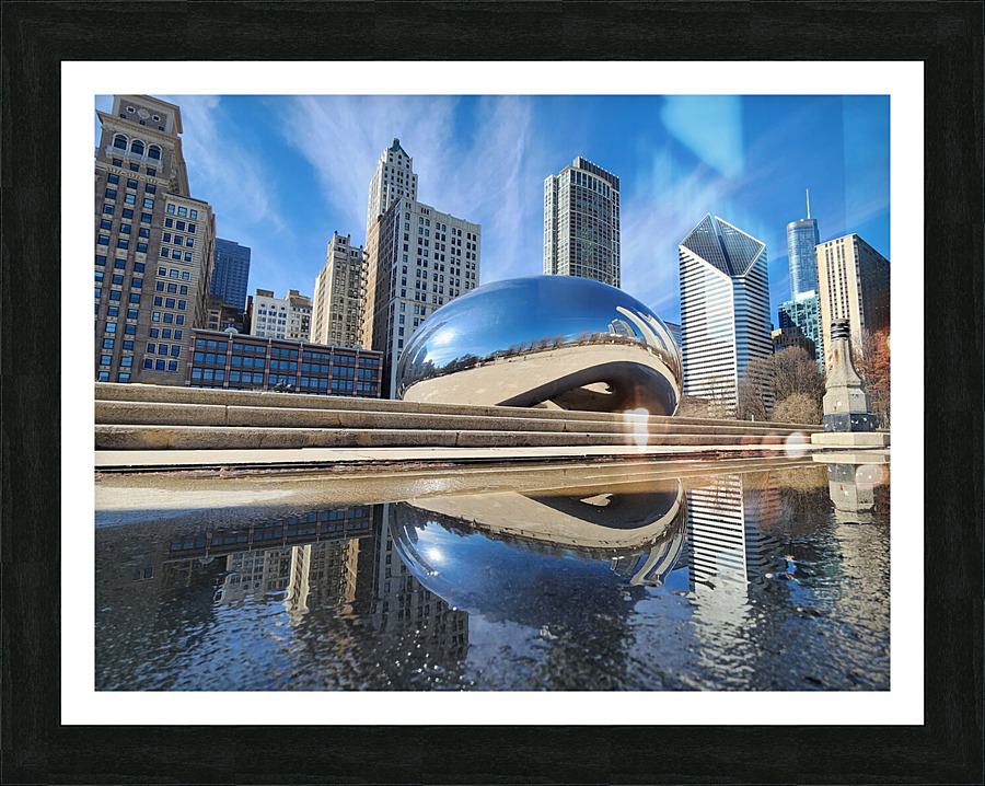 Chicago - The Cloud Gate I - Color Picture Frame print