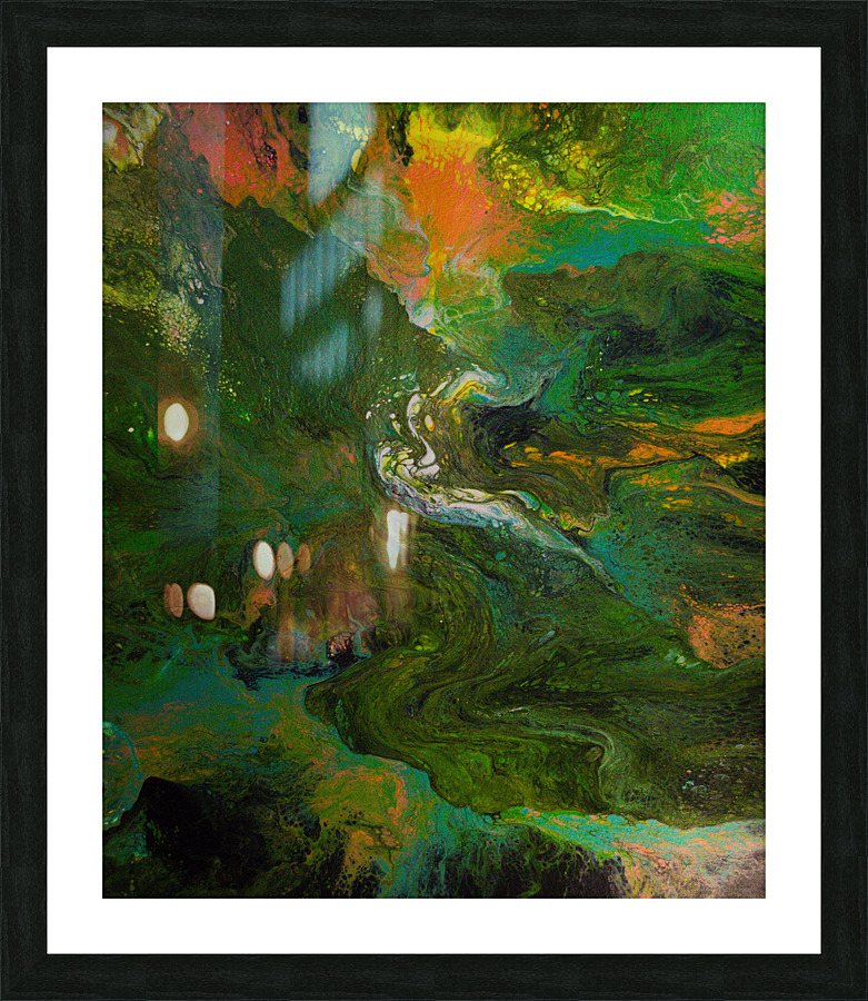 Greenscaping Picture Frame print