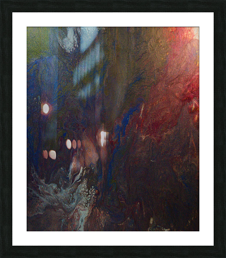 Planet X Picture Frame print