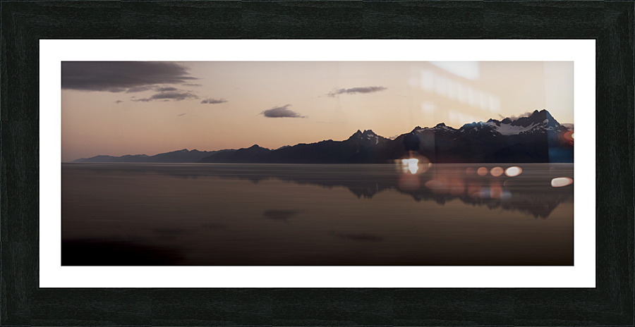 Alaska Haida Gwaii National Park at Dusk Picture Frame print