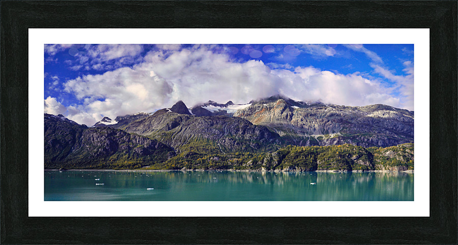 Glacier Bay Panorama VI - Alaska Picture Frame print