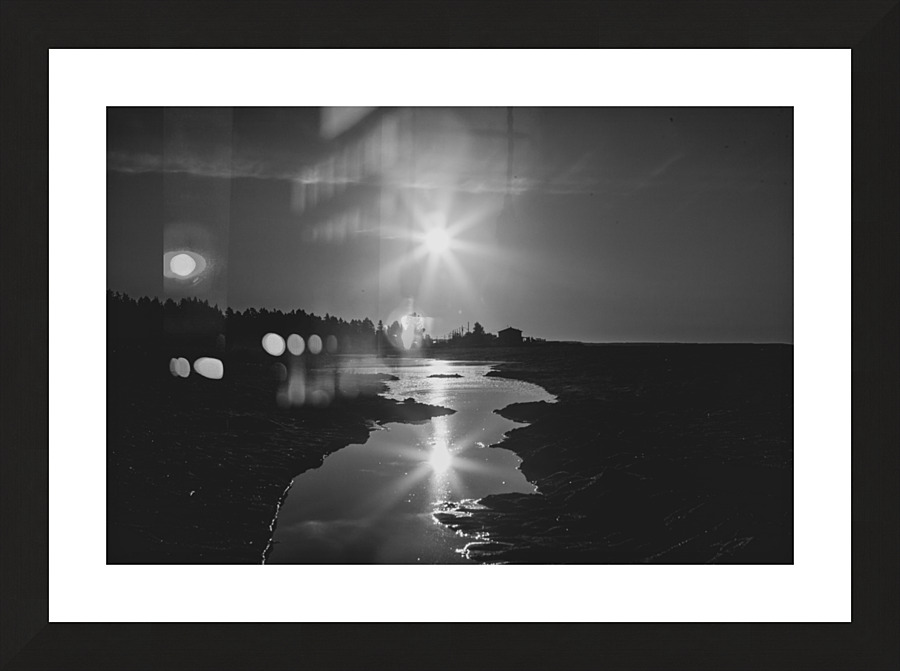 01092020 tirage isadora photo voyage côte nord Picture Frame print