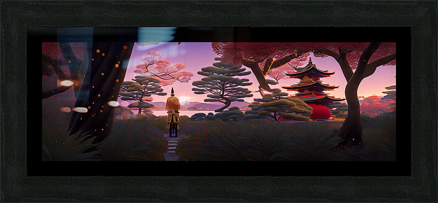 Shitenno-ji  Framed Print Print