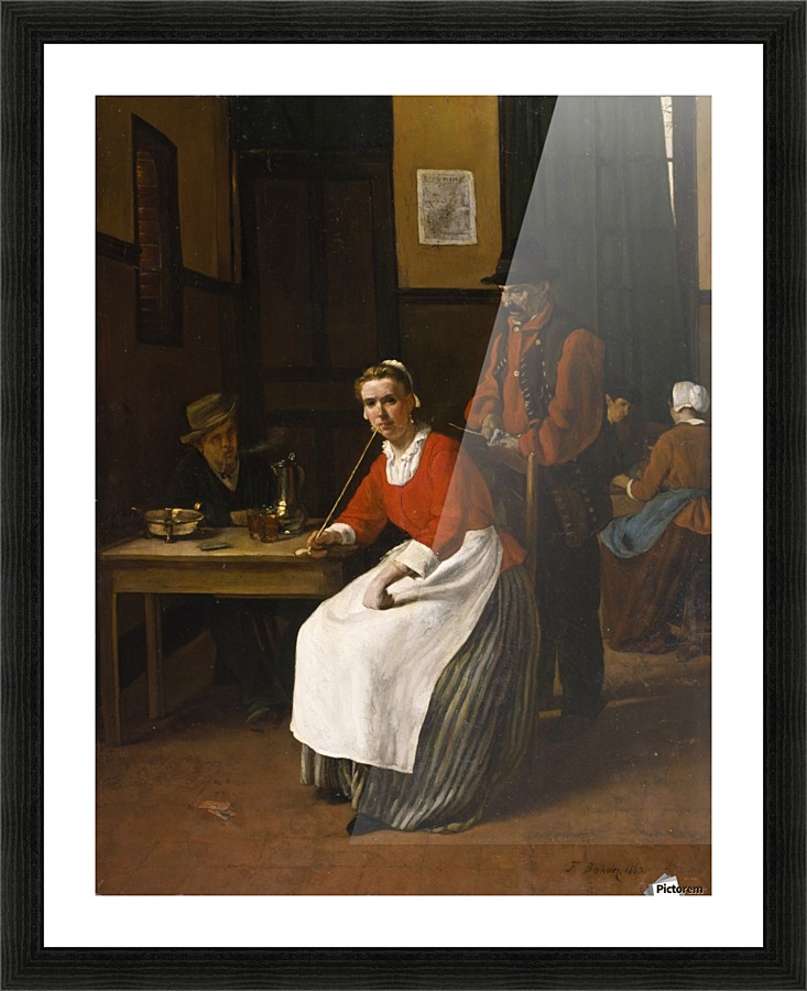 Interior of a Tavern Picture Frame print
