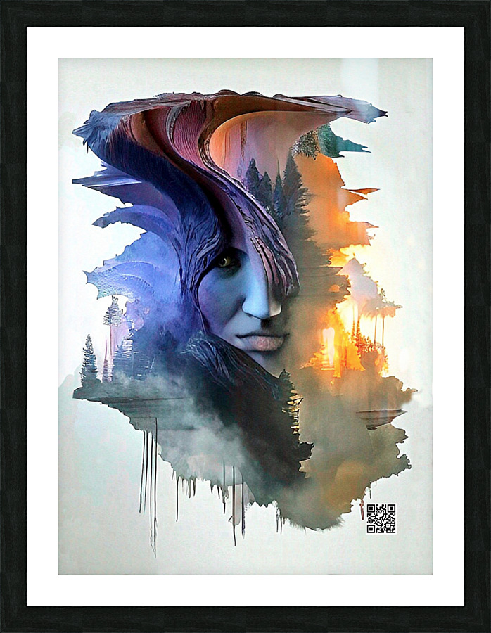 Someone is watching  Framed Print Print