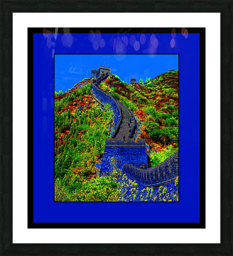 THE GREAT WALL OF CHINA  Picture Frame print