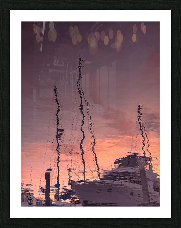 Undulating Frequencies Picture Frame print