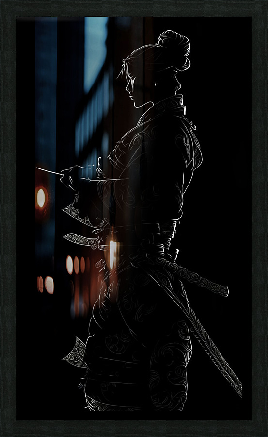 Hattori Hanzo Picture Frame print