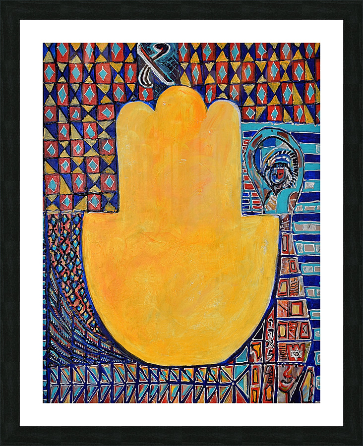 Protection Picture Frame print