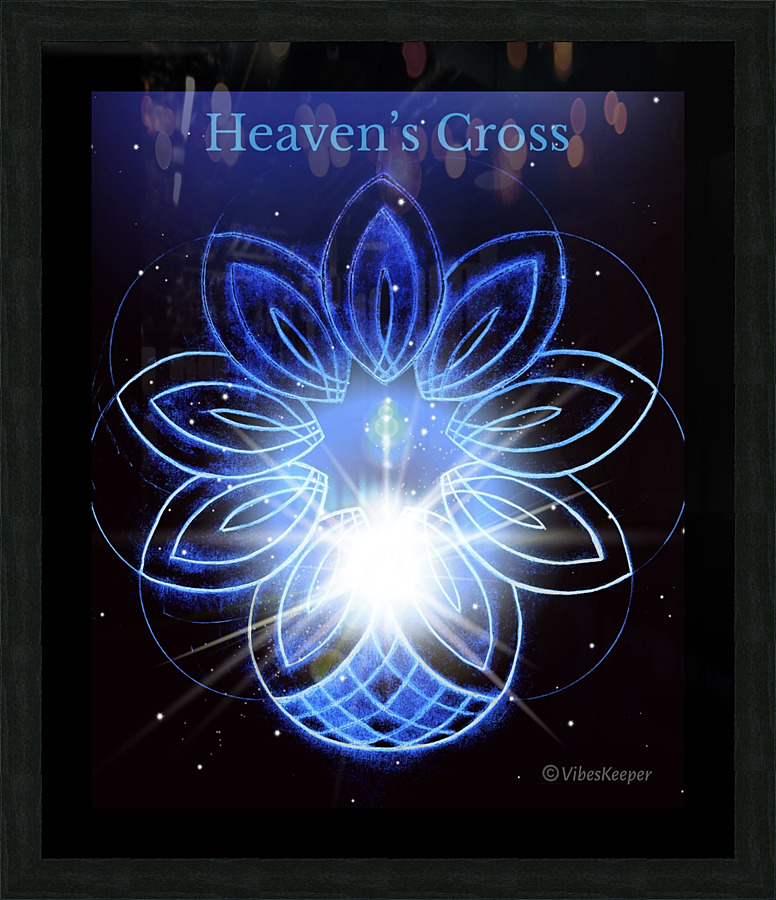 Heaven’s Cross Picture Frame print