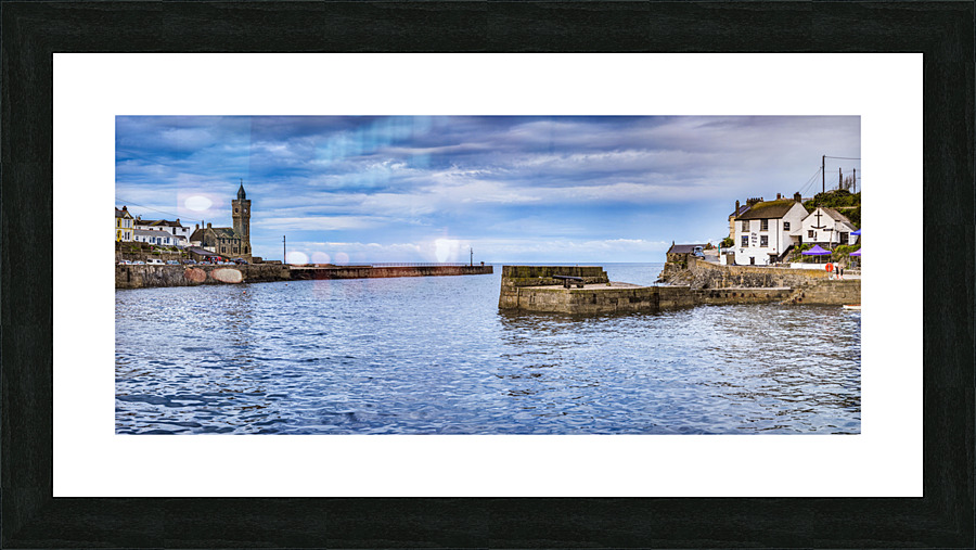 Exploring the Charms of Porthleven: Adventures on the Coast Picture Frame print