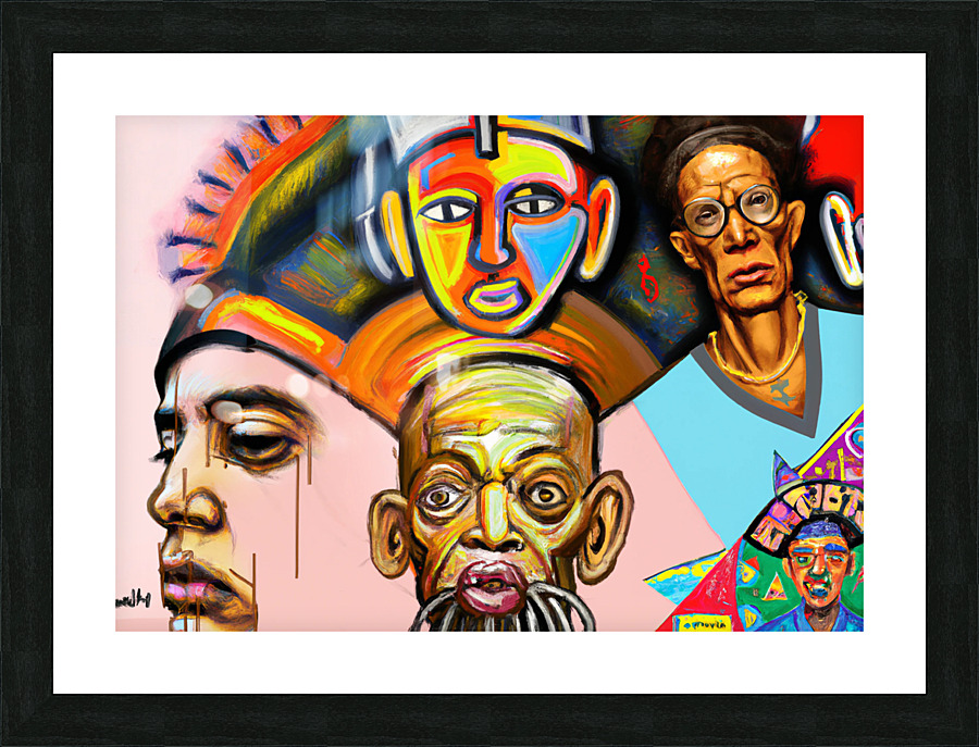 Thoughts of an undying breed  Picture Frame print