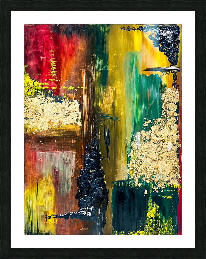 Golden Palace Picture Frame print