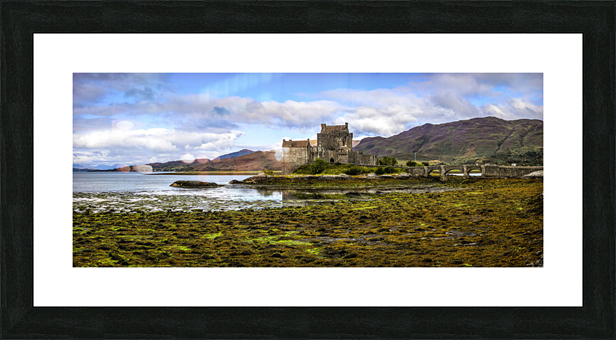 Highland Haven: Eilean Donan Castle in Ultra High Resolution Picture Frame print