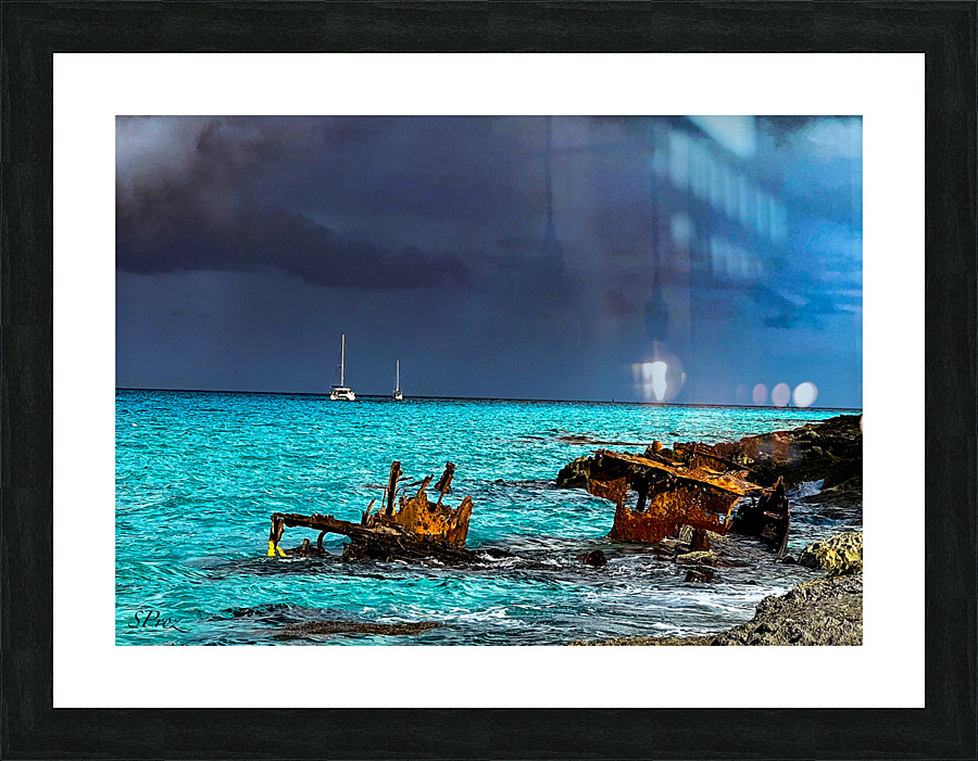 Bimini Storm Picture Frame print