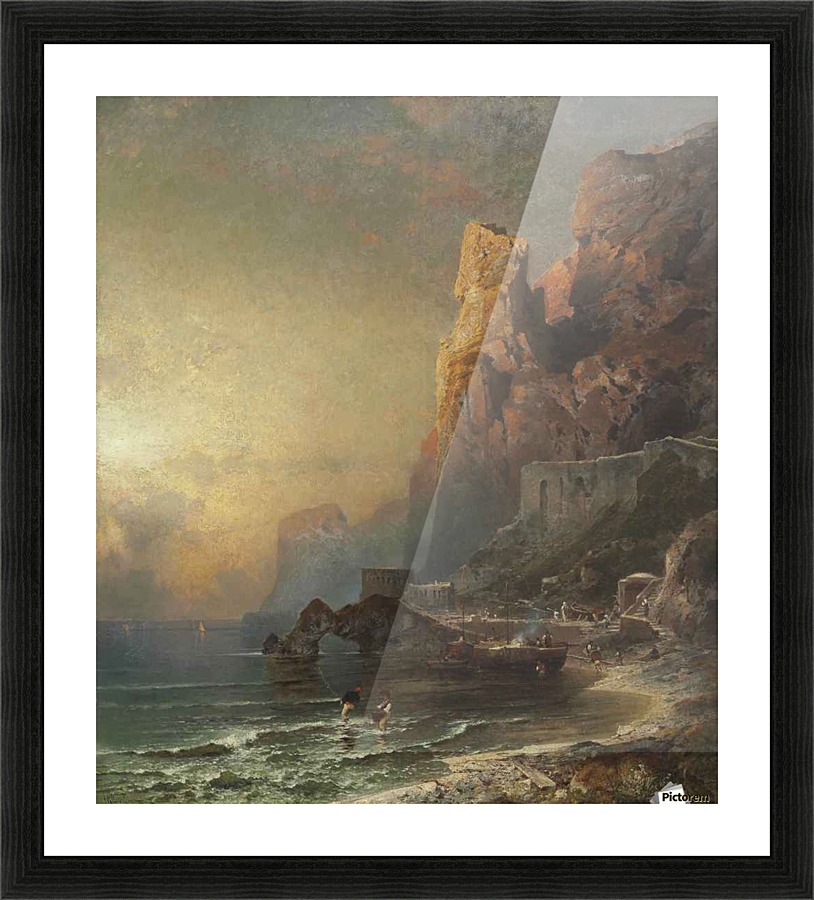 Unterberger Salerno 1837 Picture Frame print