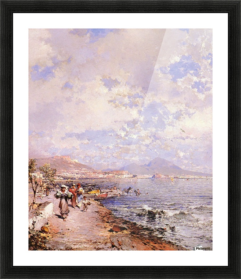 The Bay Of Naples Picture Frame print