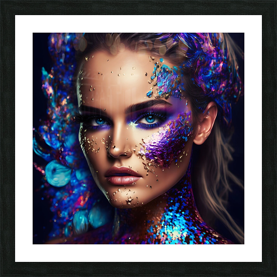 Girl pin up no.12 Picture Frame print