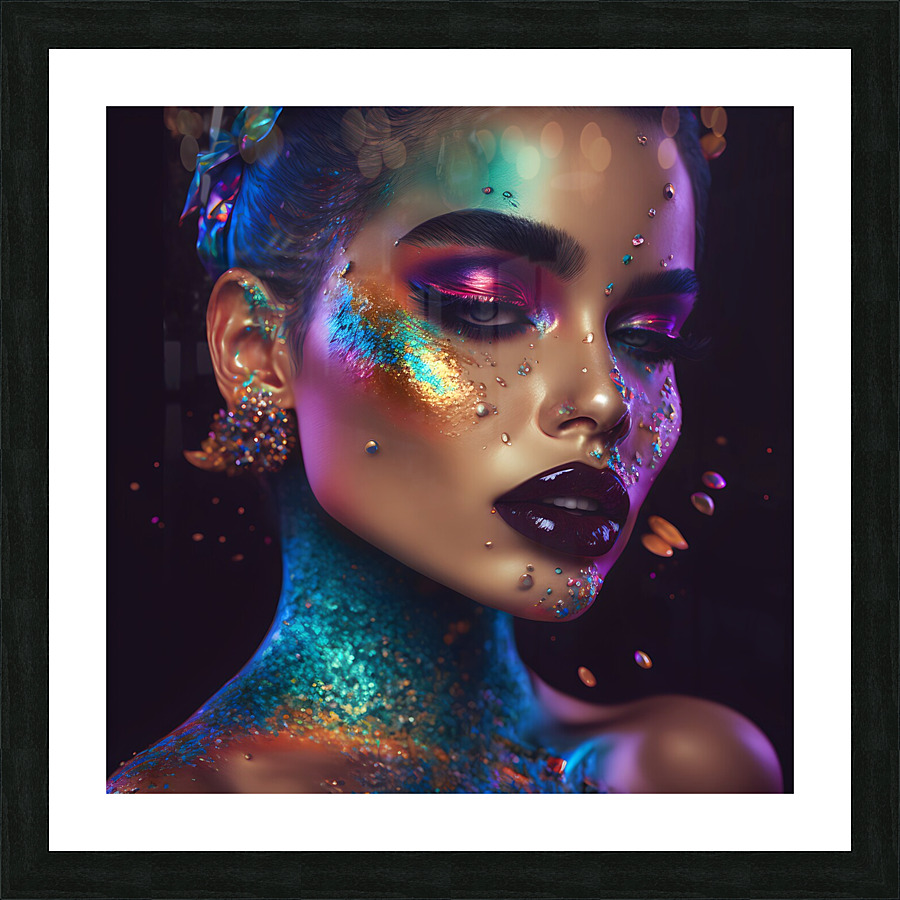 Girl pin up no.21 Picture Frame print