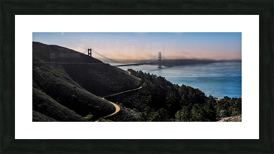 Fogtastic: Ultra High Resolution of the Golden Gate Bridge in San Francisco Picture Frame print