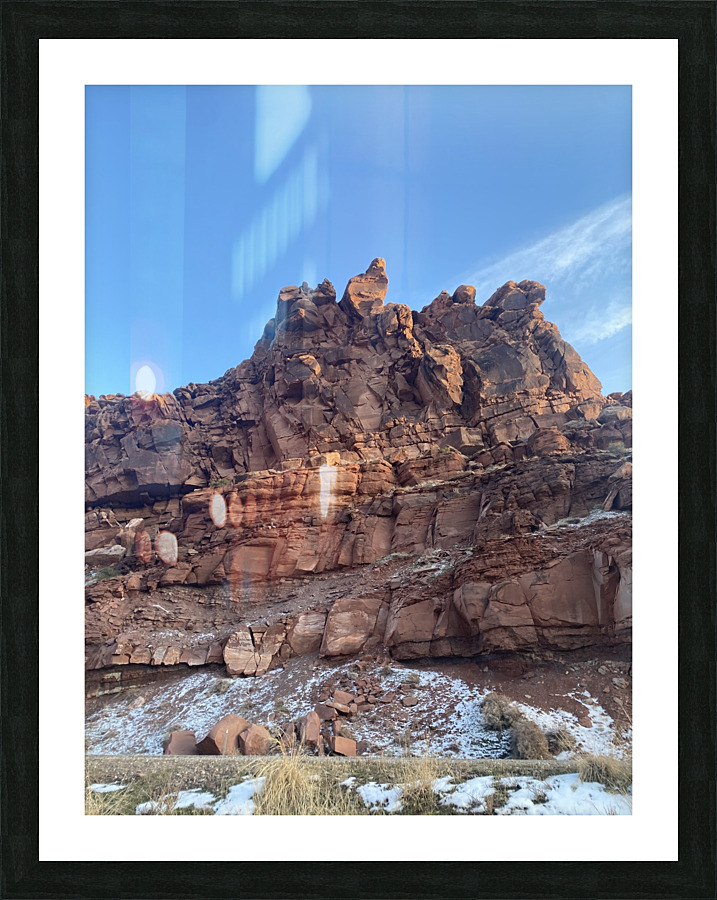 Utah Mountains Picture Frame print