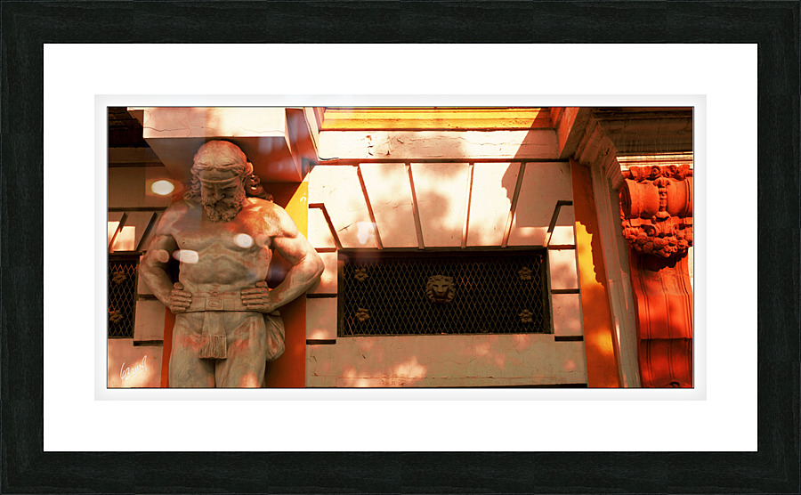 Downtown Zulia Venezuela Picture Frame print