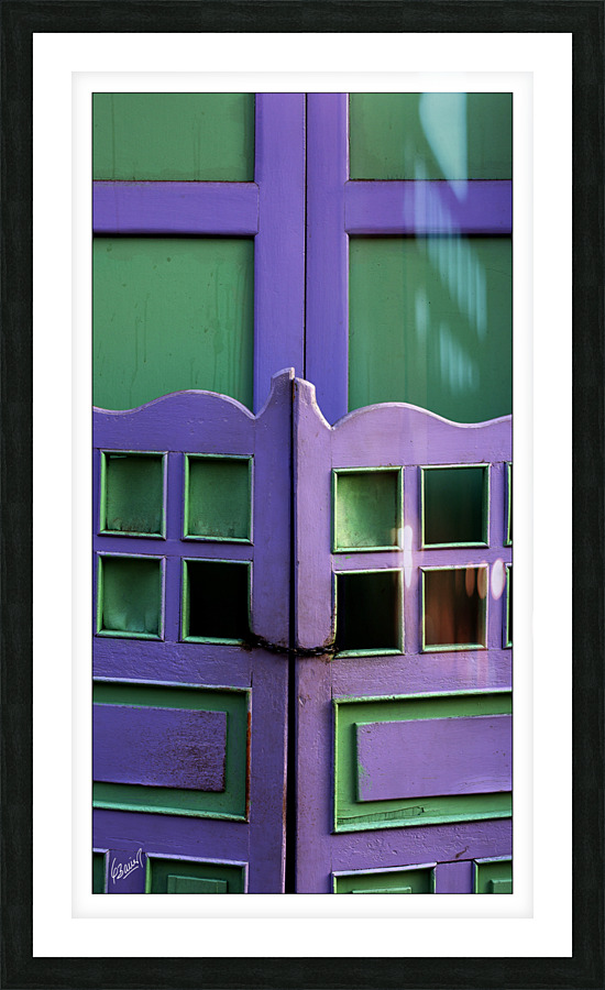 Downtown House in Maracaibo Zulia Venezuela Picture Frame print