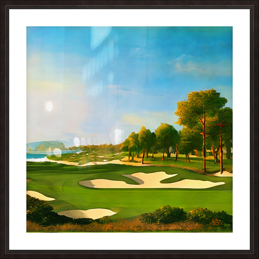 Dreaming of Golf  Framed Print Print