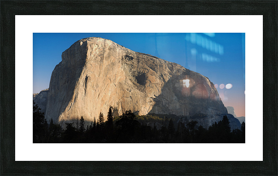 El Capitan: A Dream Yosemite View Realized in Ultra High Resolution Picture Frame print