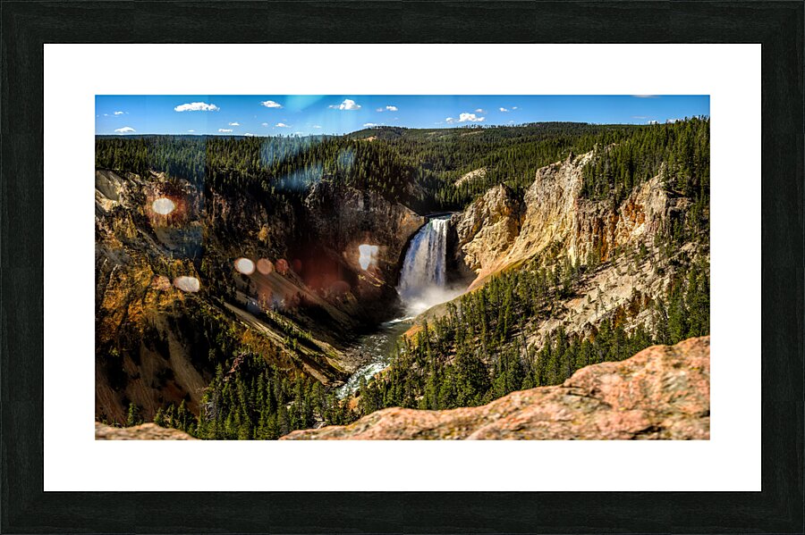 Mission Accomplished: The Grand Canyon of Yellowstone Picture Frame print