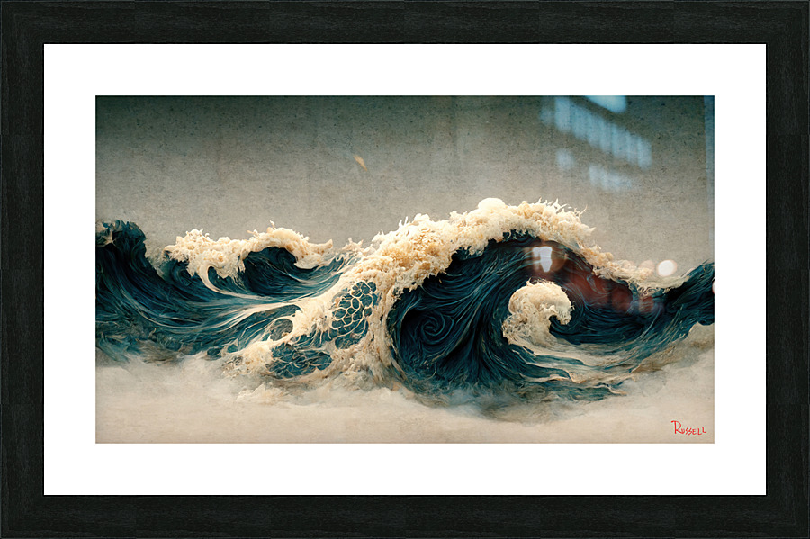 Water Picture Frame print