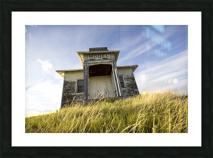 Model Township Picture Frame print