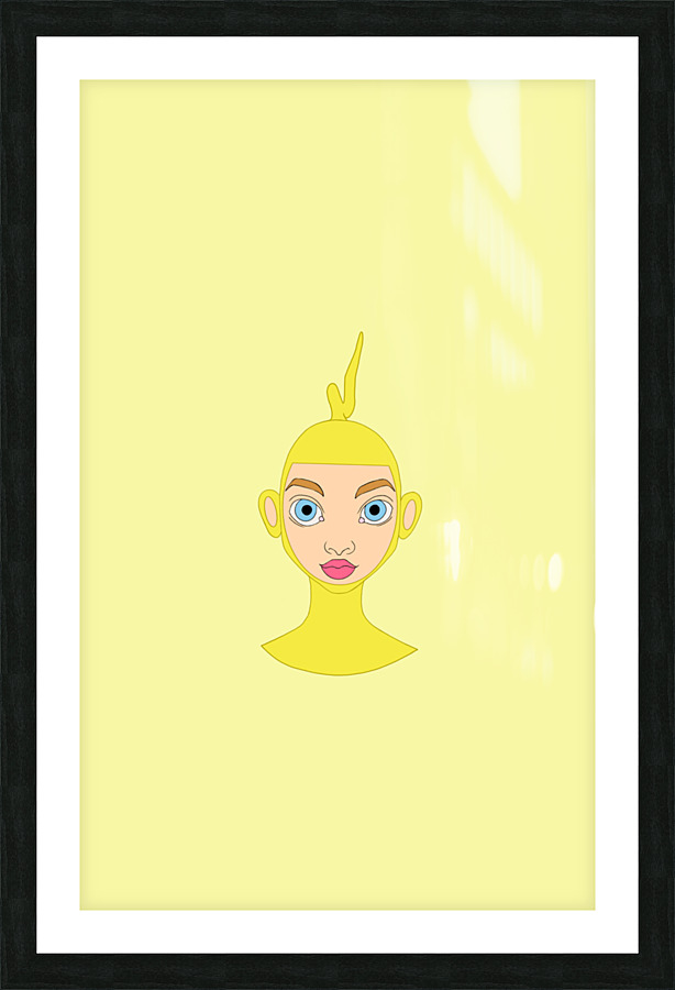 Laa-laa Picture Frame print