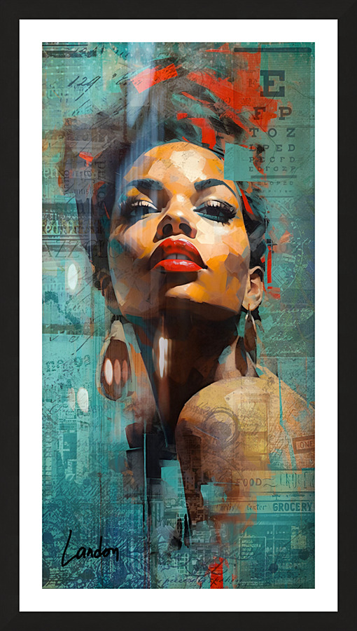 Beauty of Chaos 2 Picture Frame print