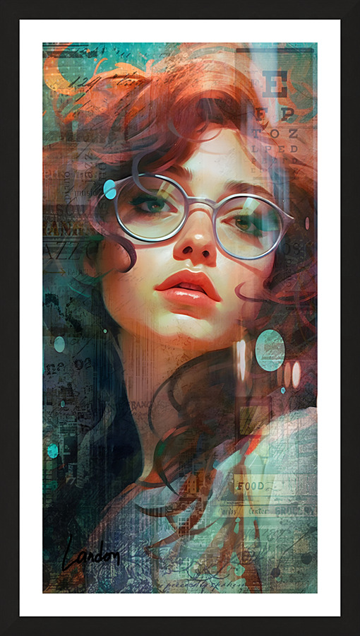 Beauty of Chaos 8 Picture Frame print