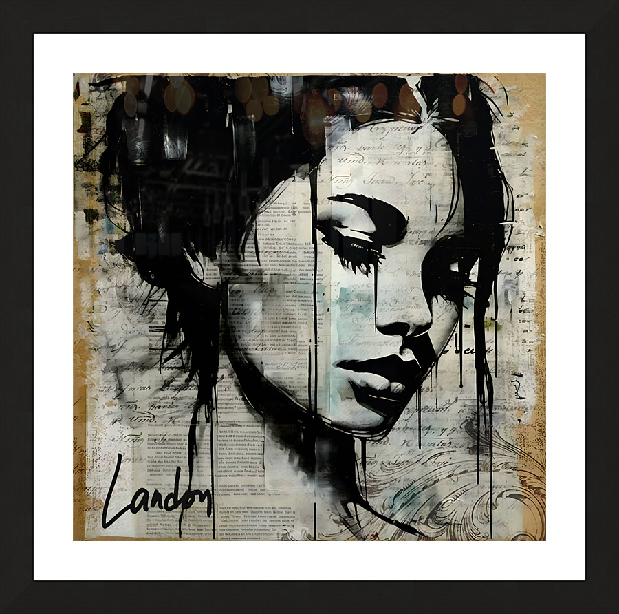 Jover Style Beauty 2 Picture Frame print