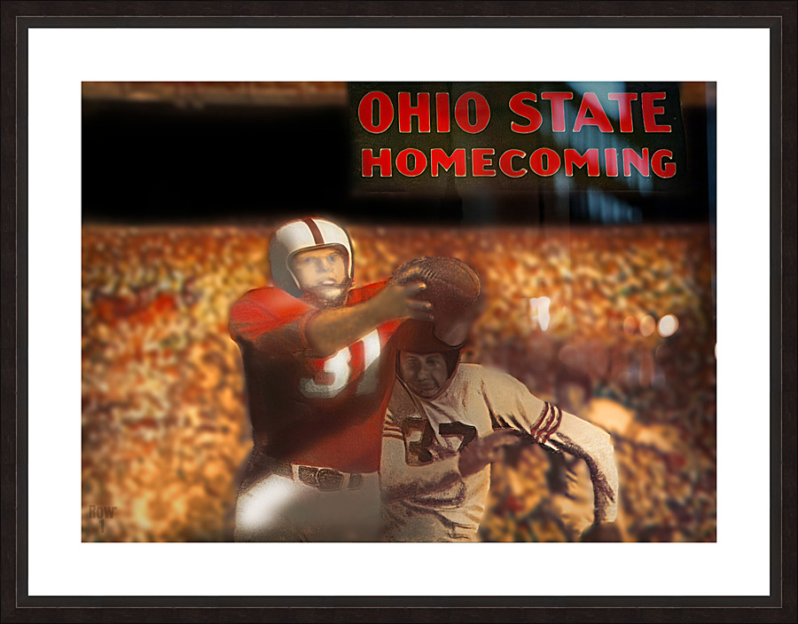 Ohio State Football Homecoming Art Picture Frame print