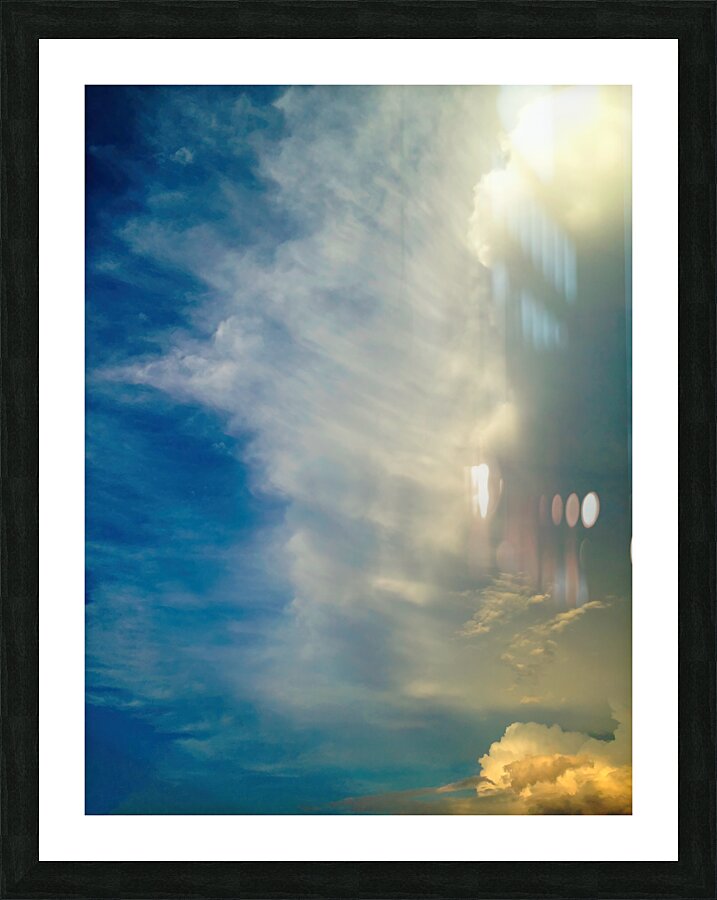 Rushing Wind Picture Frame print