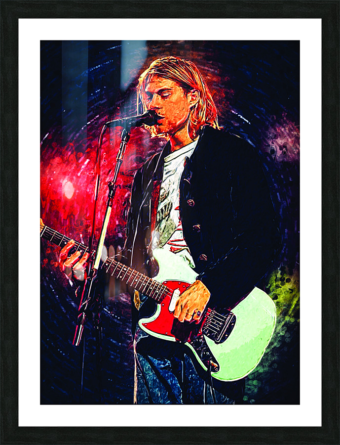 Kurt Cobain by Masahiro Art Wall Art