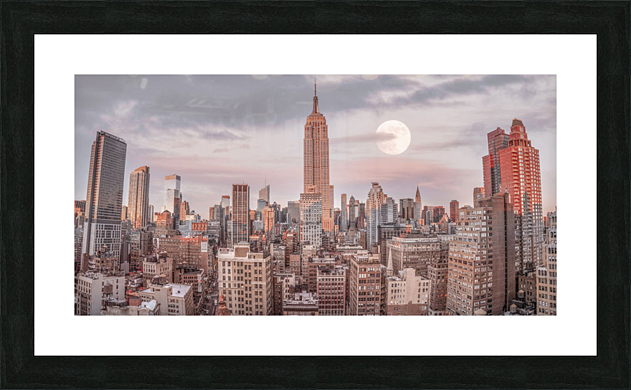 Empire State Building Picture Frame print