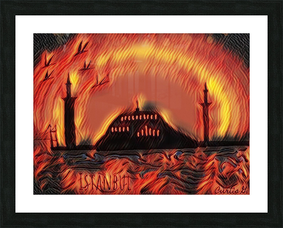 Istanbul  5 Picture Frame print