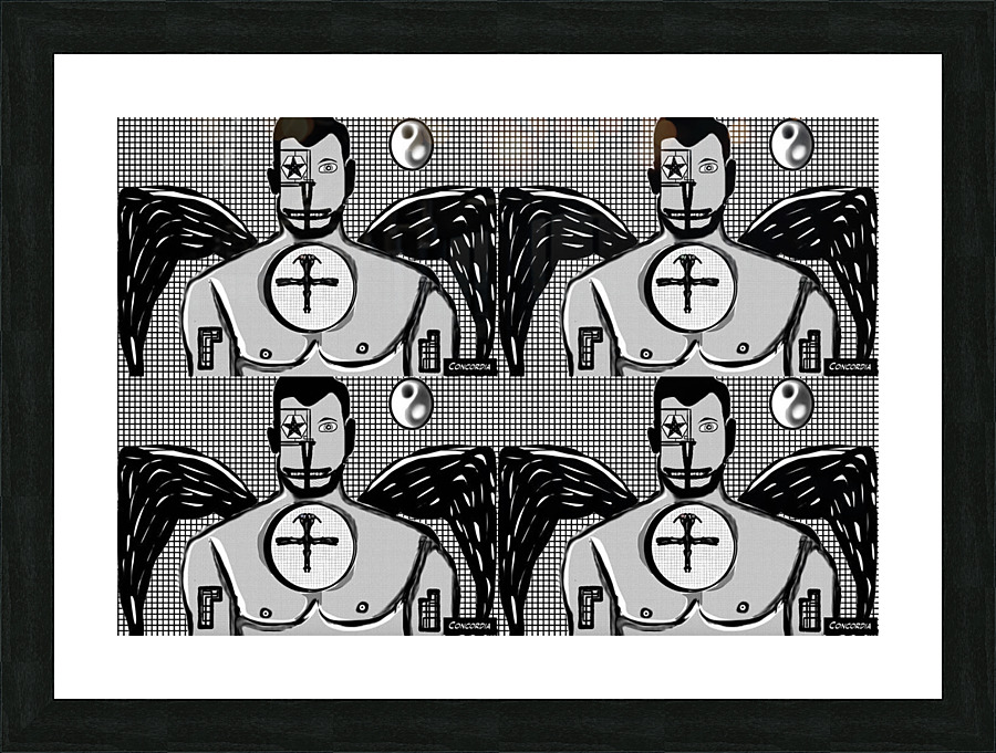 Balance 6 Picture Frame print