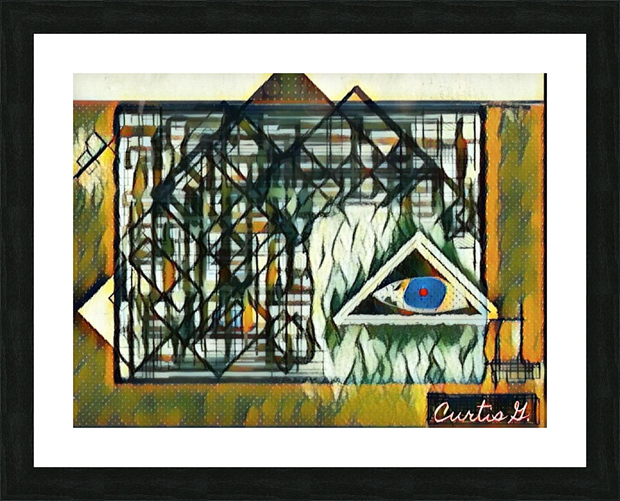 Chaos 2 Picture Frame print