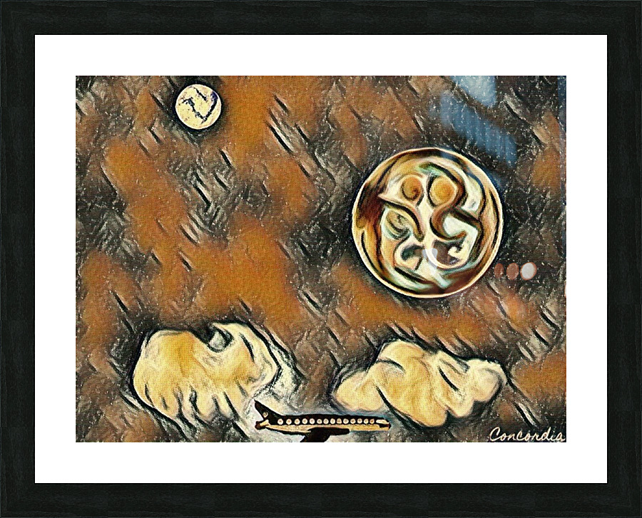 Night Sky 1 Picture Frame print