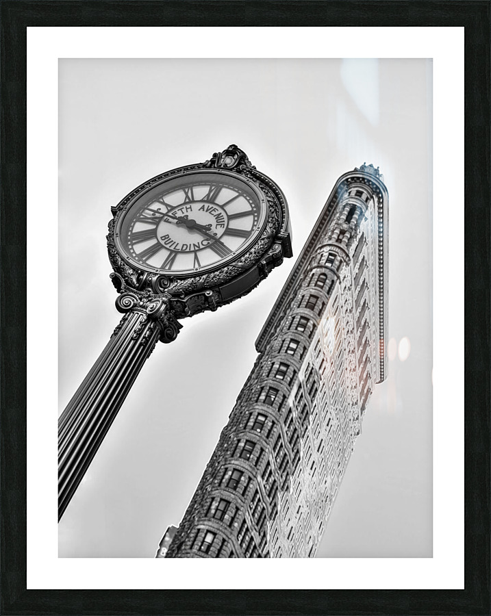Late in Manhatten Picture Frame print