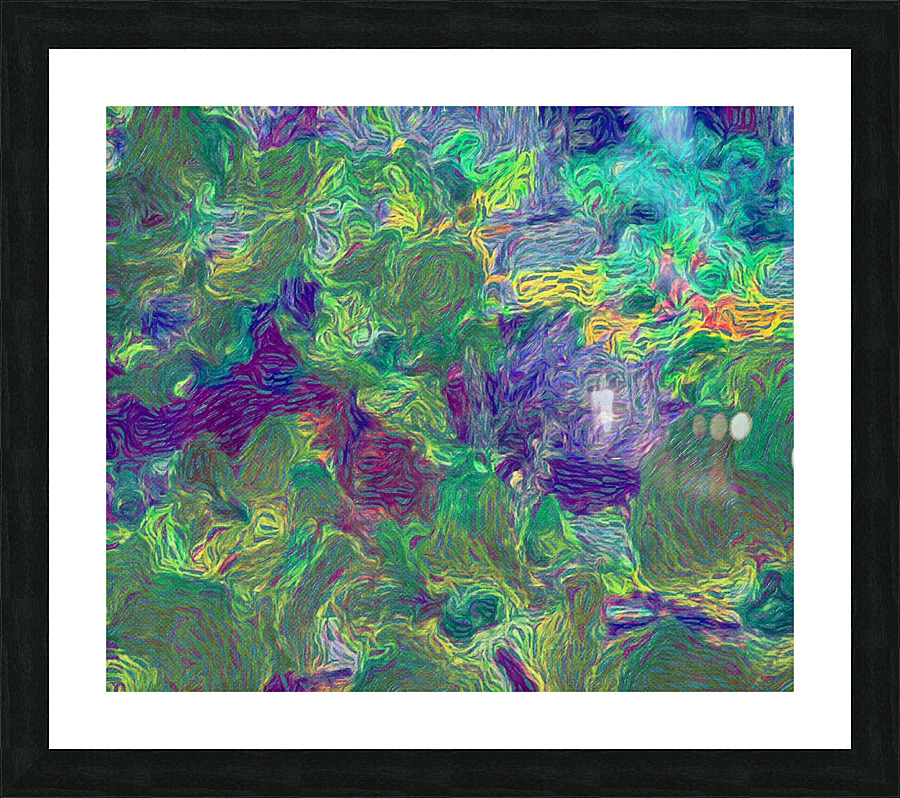 enchanted colors Picture Frame print