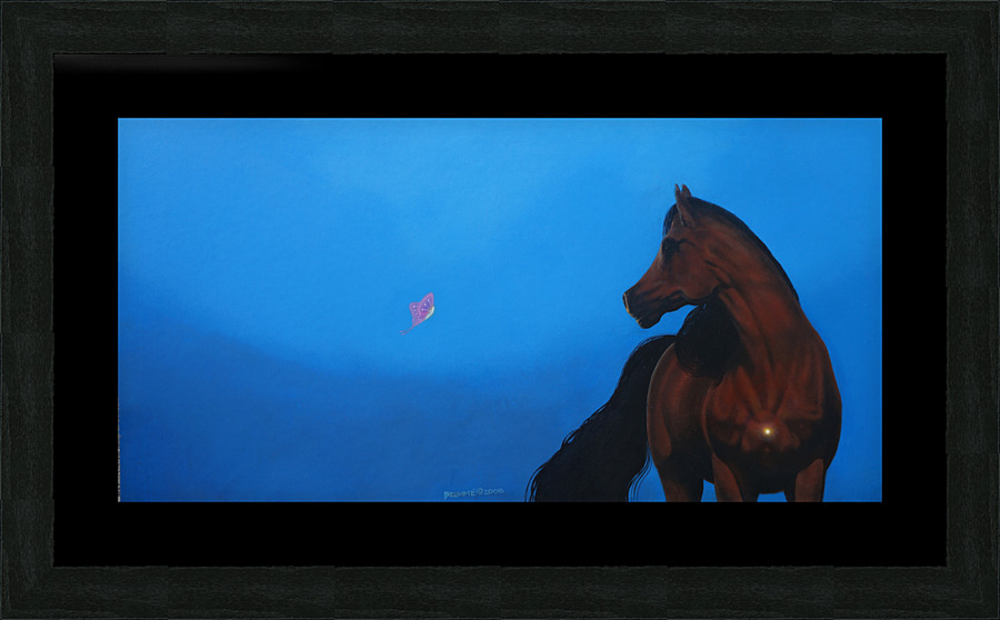 Path Finder and the Messenger 2  Framed Print Print